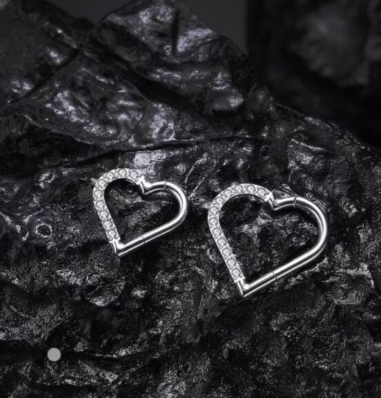 the Heart Daith Earring