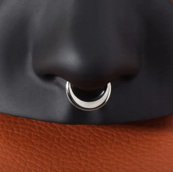 G23 Moon Hinged Clicker Segment Ring